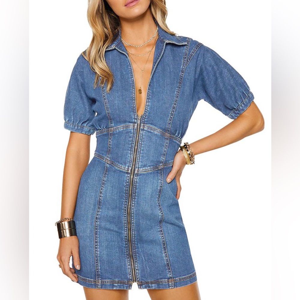 Ramy Brook Lily Denim Dress